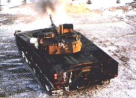 Le CV 9030 norvgien et sa puissance de feu (photo Roy Haaland)