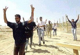 Libération de prisonniers palestiniens