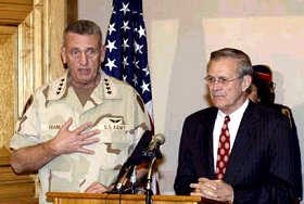 Rumsfeld et Franks