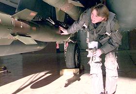 Pilote féminin de l'US Air Force