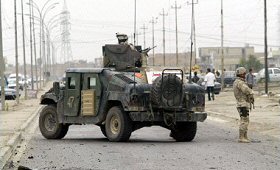 Humvee US en Irak