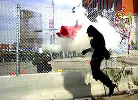Affrontements à Québec, 20.4.2001